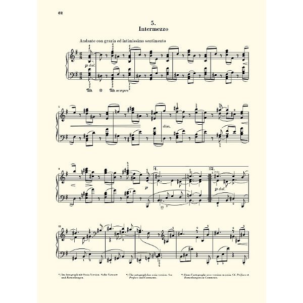 Henle Verlag Brahms Klavierstücke