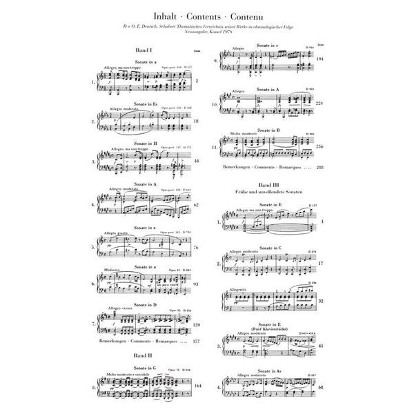 Henle Verlag Schubert Klaviersonaten 1