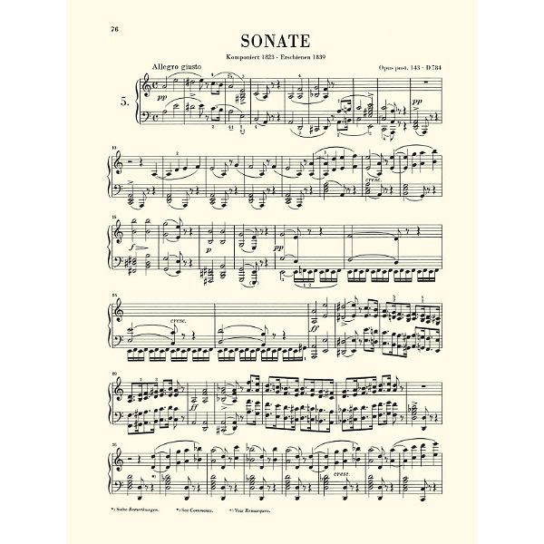 Henle Verlag Schubert Klaviersonaten 1