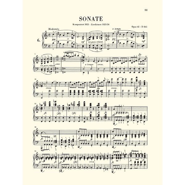 Henle Verlag Schubert Klaviersonaten 1