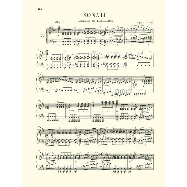 Henle Verlag Schubert Klaviersonaten 1