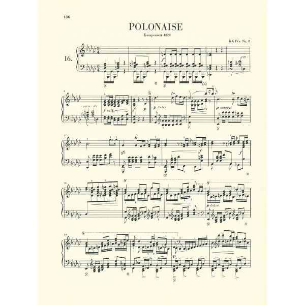 Henle Verlag Chopin Polonaisen