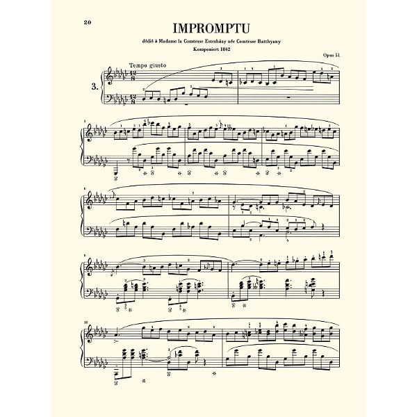 Henle Verlag Chopin Impromptus