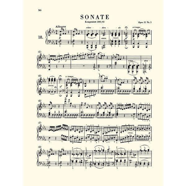 Henle Verlag Beethoven Klaviersonaten 2