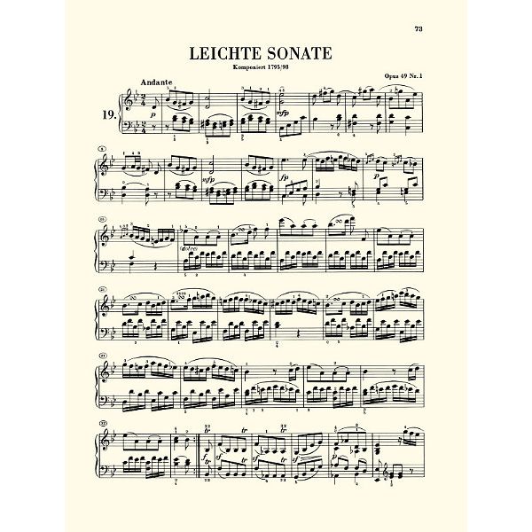 Henle Verlag Beethoven Klaviersonaten 2