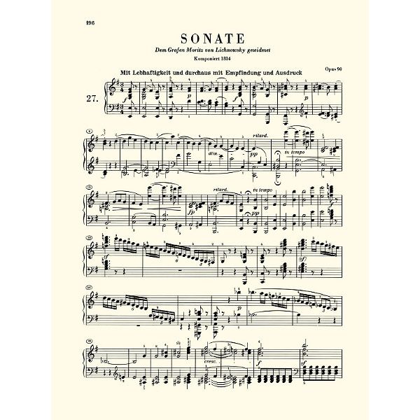 Henle Verlag Beethoven Klaviersonaten 2