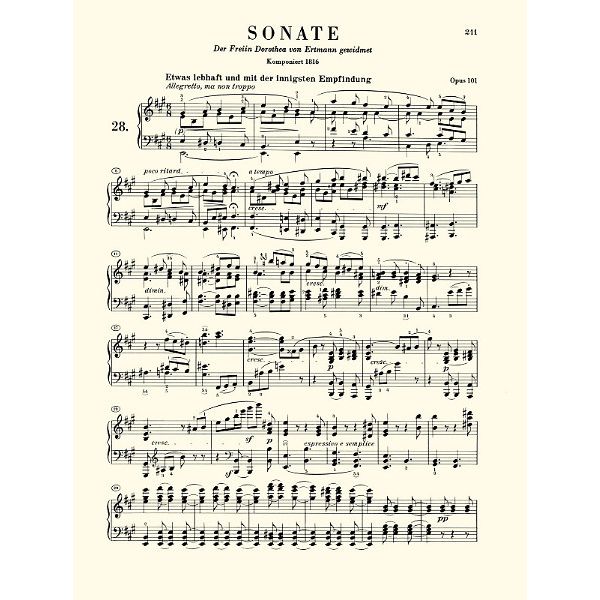 Henle Verlag Beethoven Klaviersonaten 2