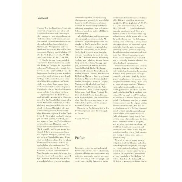 Henle Verlag Beethoven Klaviersonaten 2