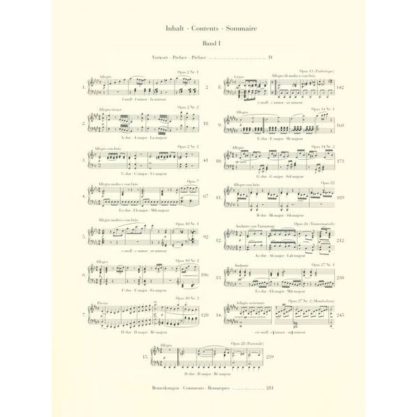 Henle Verlag Beethoven Klaviersonaten 1
