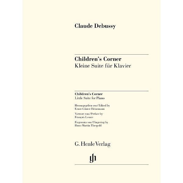 Henle Verlag Debussy Children's Corner