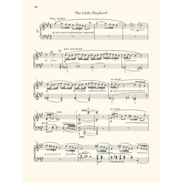 Henle Verlag Debussy Children's Corner