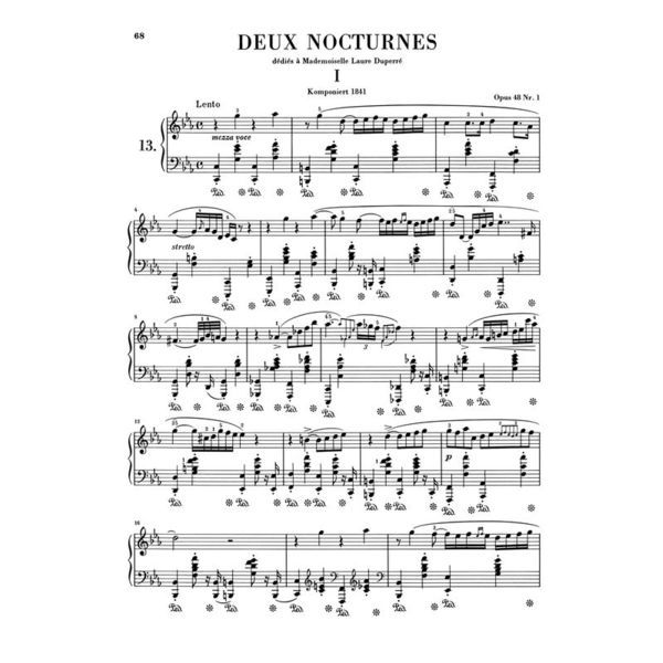 Henle Verlag Chopin Nocturnes