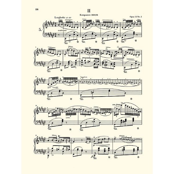 Henle Verlag Chopin Nocturnes