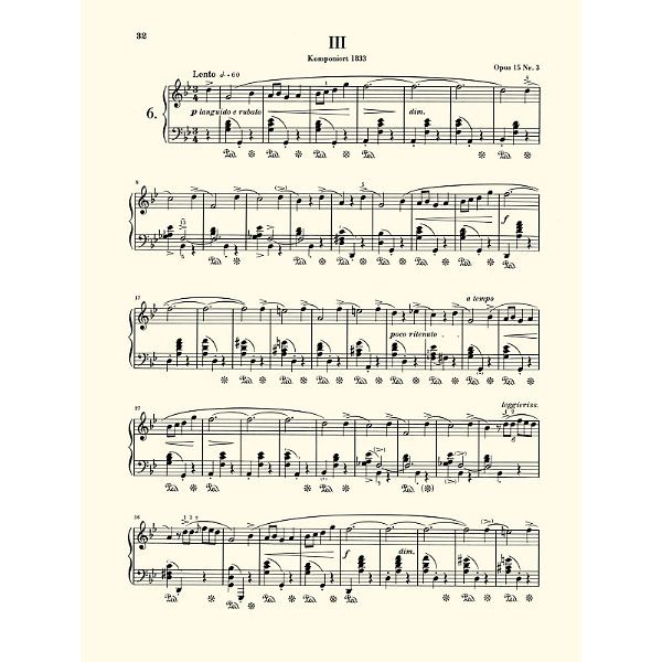 Henle Verlag Chopin Nocturnes