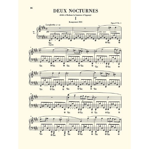 Henle Verlag Chopin Nocturnes