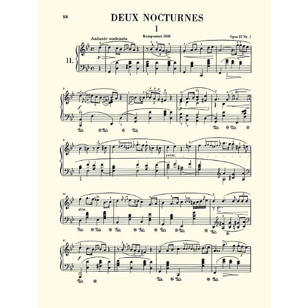 Henle Verlag Chopin Nocturnes