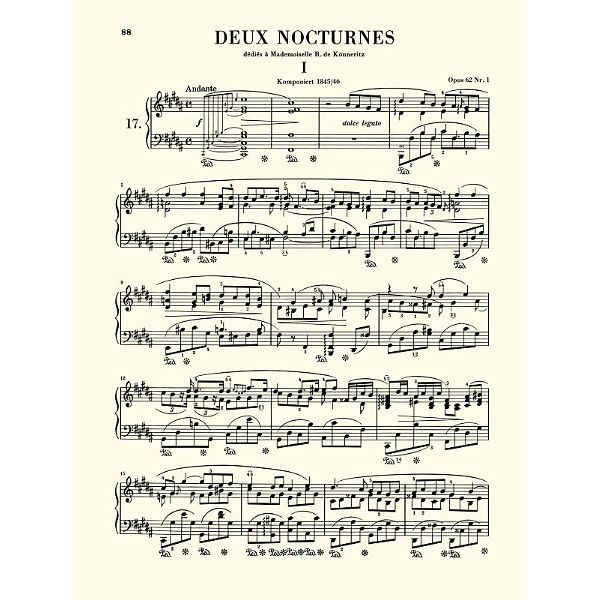 Henle Verlag Chopin Nocturnes