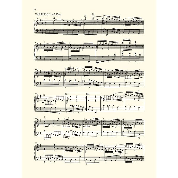 Henle Verlag Bach Goldberg-Variationen