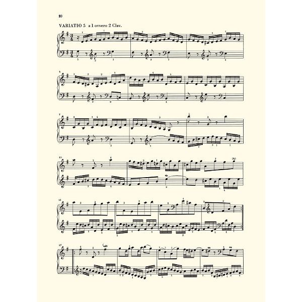 Henle Verlag Bach Goldberg-Variationen