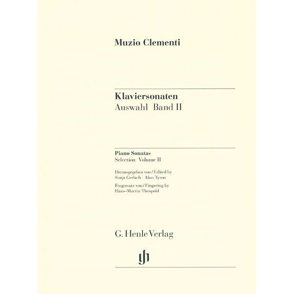 Henle Verlag Clementi Klaviersonaten 2