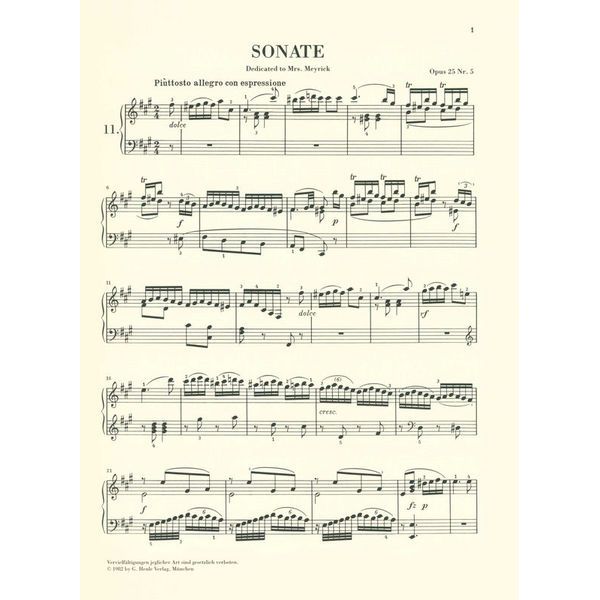 Henle Verlag Clementi Klaviersonaten 2