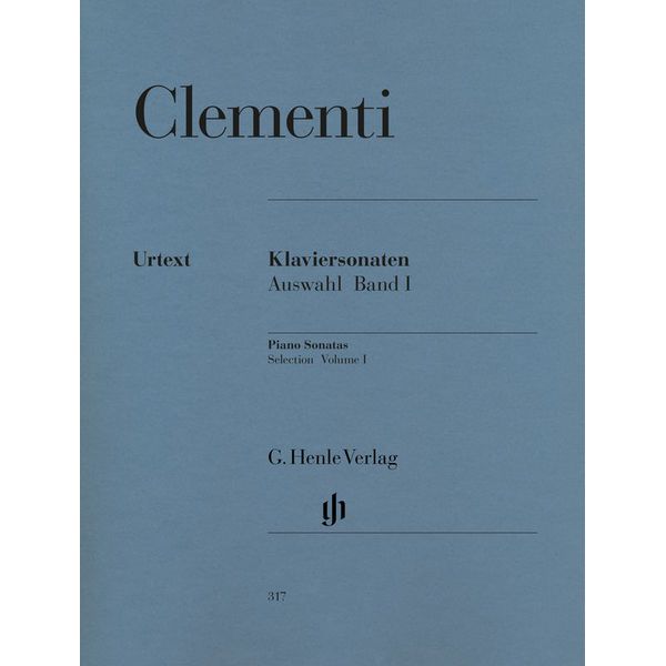 Henle Verlag Clementi Klaviersonaten 1