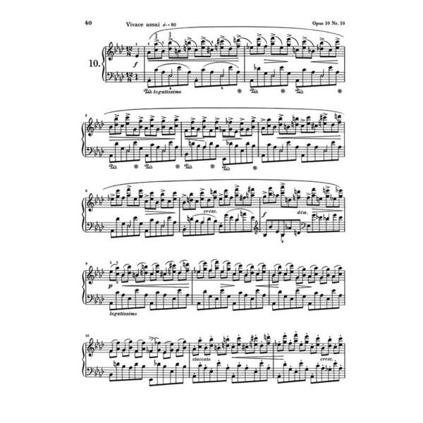 Henle Verlag Chopin Etüden op.10/op.25