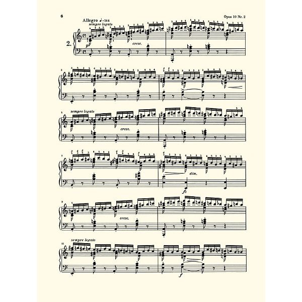 Henle Verlag Chopin Etüden op.10/op.25