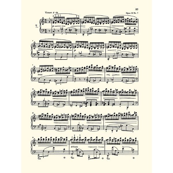 Henle Verlag Chopin Etüden op.10/op.25