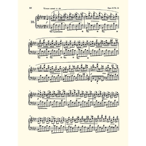 Henle Verlag Chopin Etüden op.10/op.25
