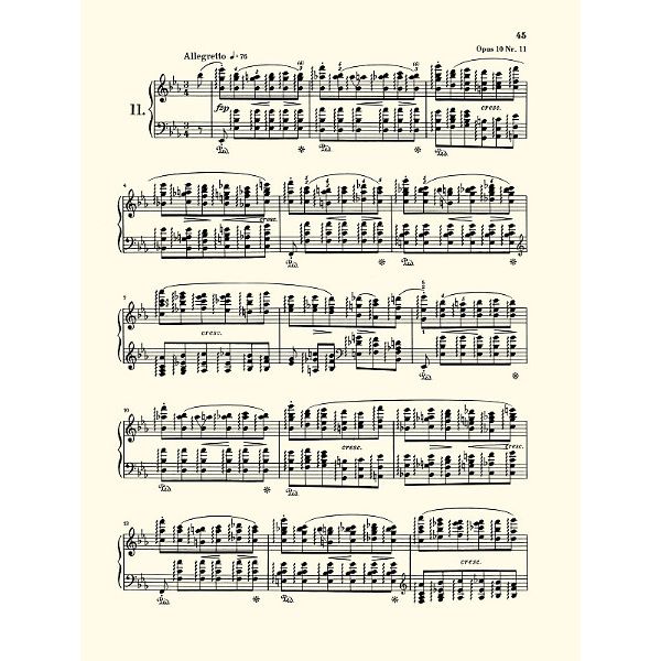 Henle Verlag Chopin Etüden op.10/op.25