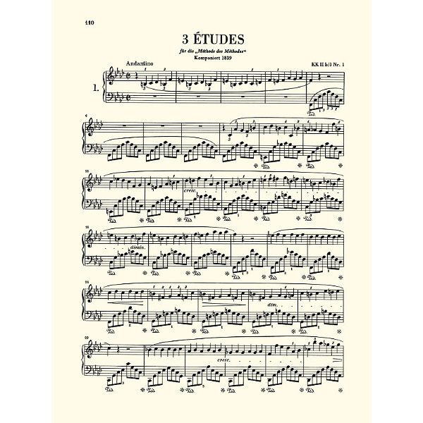Henle Verlag Chopin Etüden op.10/op.25