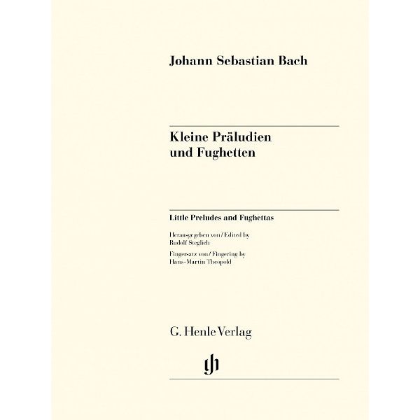 Henle Verlag Bach Präludien & Fughetten