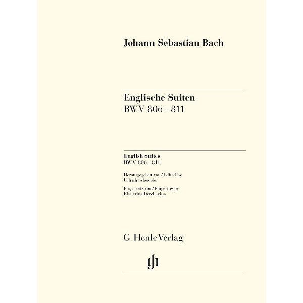 Henle Verlag Bach Englische Suiten