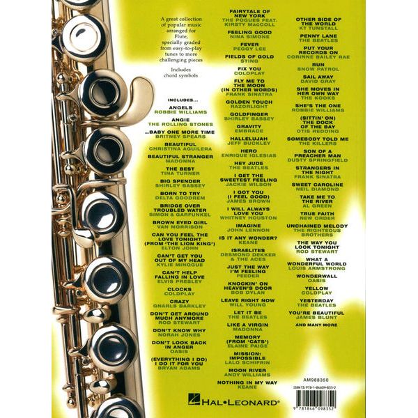 Hal Leonard 100 Graded Flute Solos