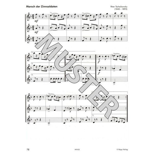 Horst Rapp Verlag Klarinette lernen mit Spaß 2