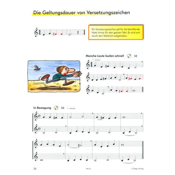 Horst Rapp Verlag Trompete Lernen mit Spaß 1