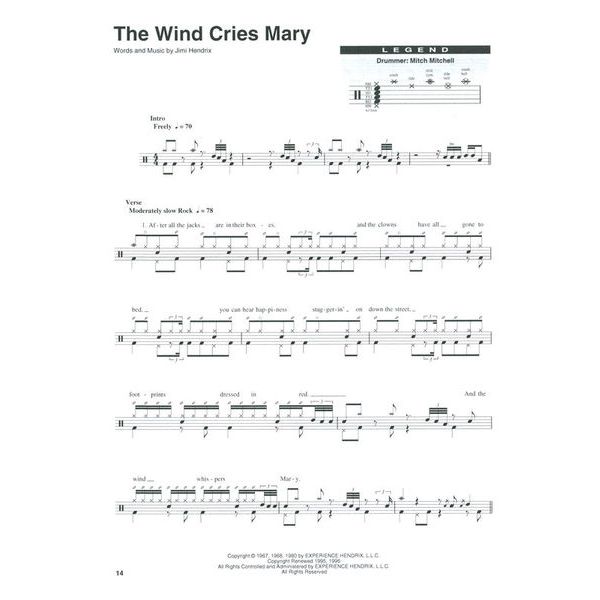Hal Leonard Drum Play-Along Jimi Hendrix
