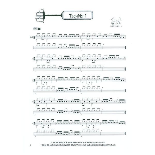 De Haske Schule für Drumset 2