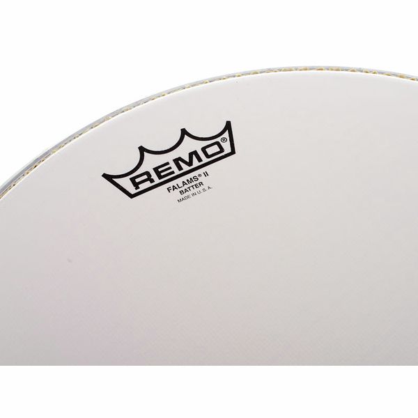 Remo 14" Falam K Snare White Smooth