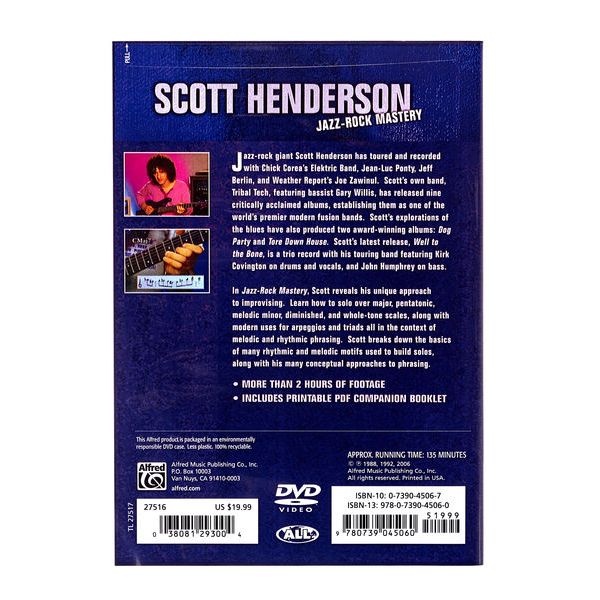 Alfred Music Publishing Scott Henderson Jazz Rock