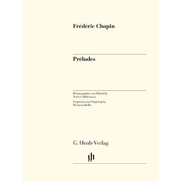 Henle Verlag Chopin Préludes