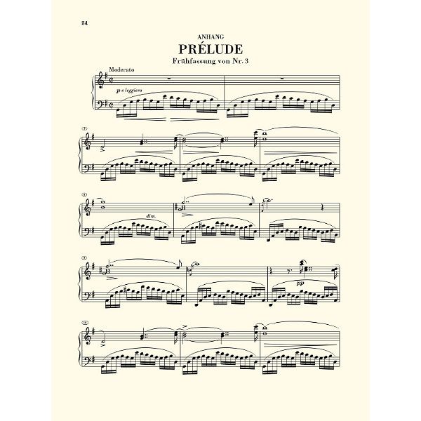 Henle Verlag Chopin Préludes