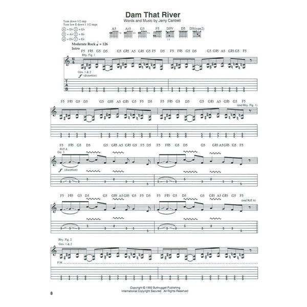 Live Wire Sheet Music, Motley Crue