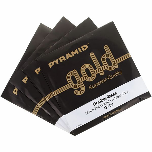 Pyramid Double Bass Gold