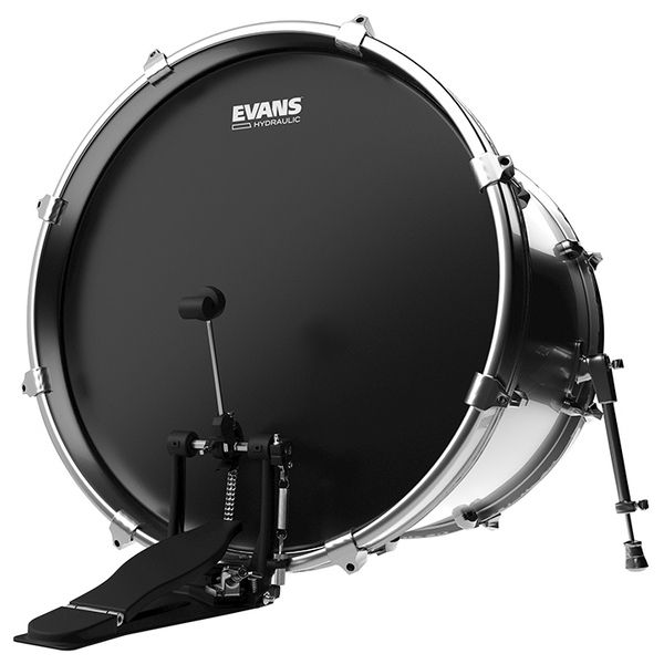 Evans 22" Hydraulic Black Bass Drum