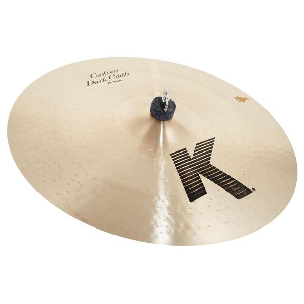 日本店舗Zildjian Ｋカスタムダーククラッシュ17インチ シンバル