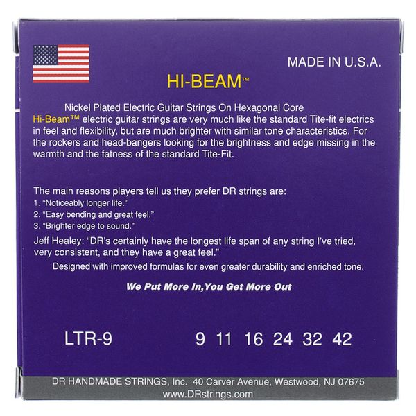 DR Strings Hi-Beam LTR-9