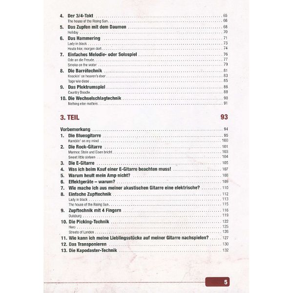 Voggenreiter Bursch Gitarrenbuch 1