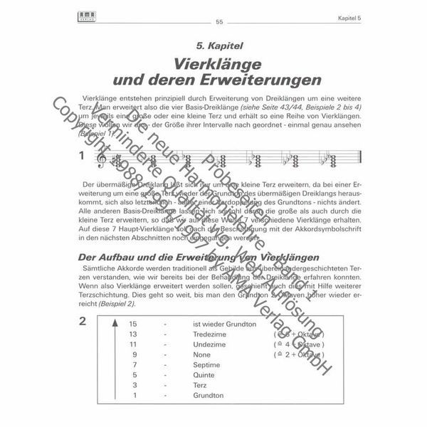 AMA Verlag Die neue Harmonielehre I